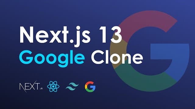   Google Clone with NextJs 13