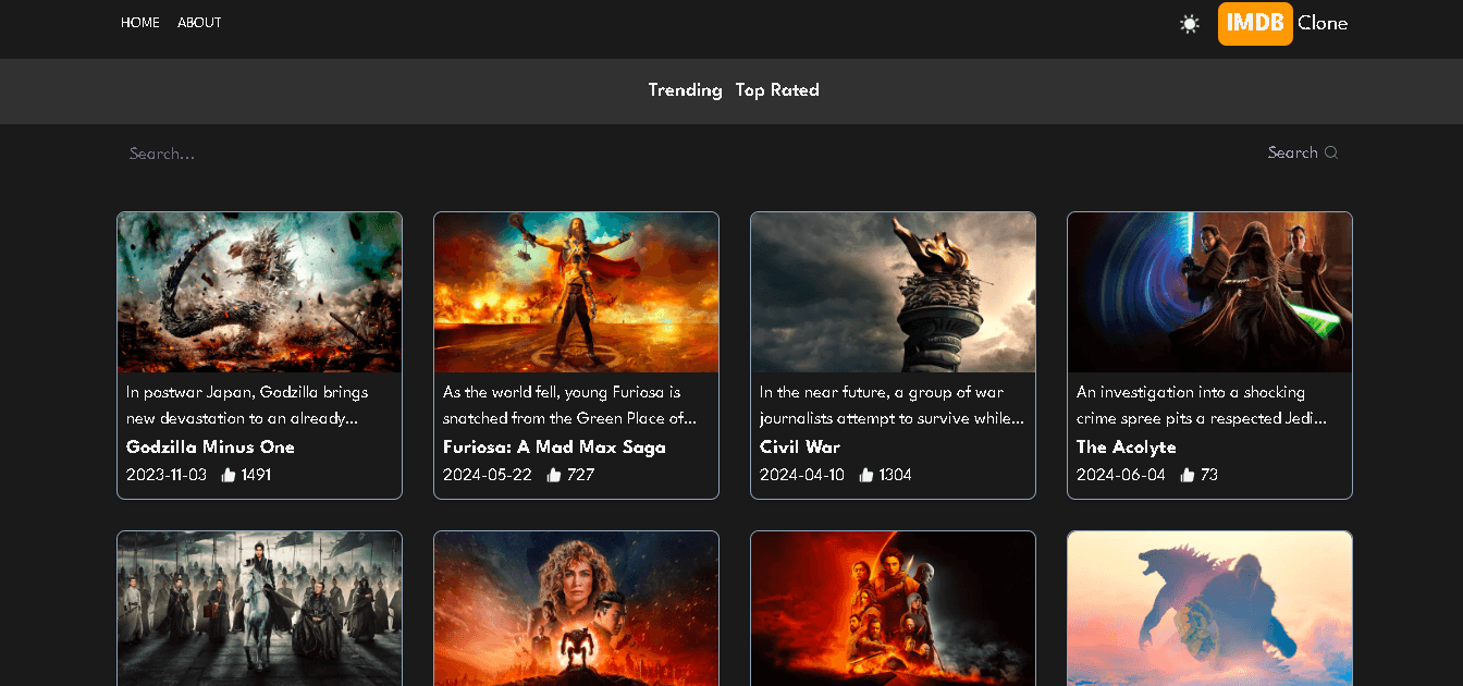  IMDB Clone Next 14 